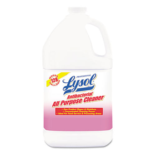 Antibacterial All-Purpose Cleaner Concentrate, 1 gal Bottle, 4/Carton-(RAC74392)