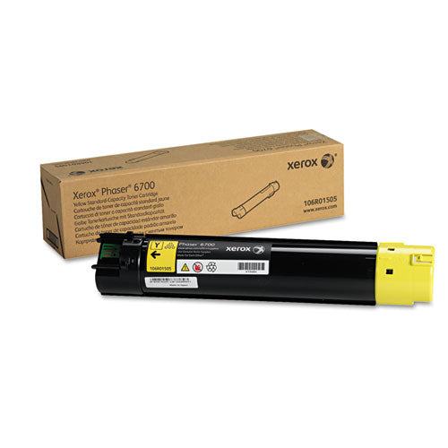 106R01505 Toner, 5,000 Page-Yield, Yellow-(XER106R01505)