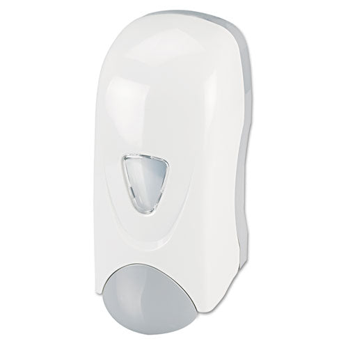 Foam-eeze Bulk Foam Soap Dispenser with Refillable Bottle, 1,000 mL, 4.88 x 4.75 x 11, White/Gray-(IMP9325)