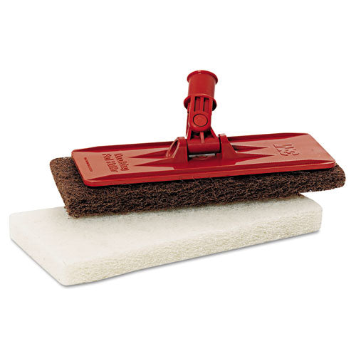 Doodlebug Threaded Pad Holder Kit, 4.63 x 10, Orange, 4/Carton-(MMM08542)