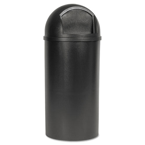 Marshal Classic Container, 15 gal, Plastic, Brown-(RCP816088BRO)