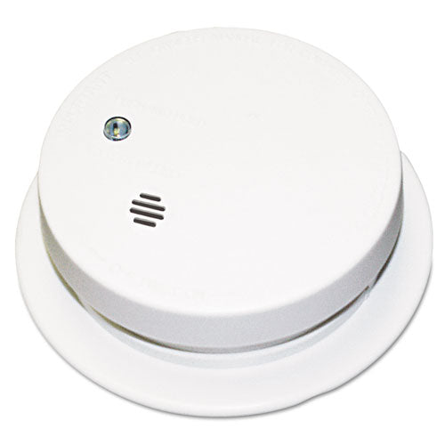 Battery-Operated Smoke Alarm Unit, 9V, 3.88" Diameter-(KID0914E)