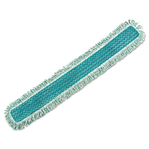 HYGEN Dust Mop Heads With Fringe, Green, 48", Microfiber-(RCPQ449)