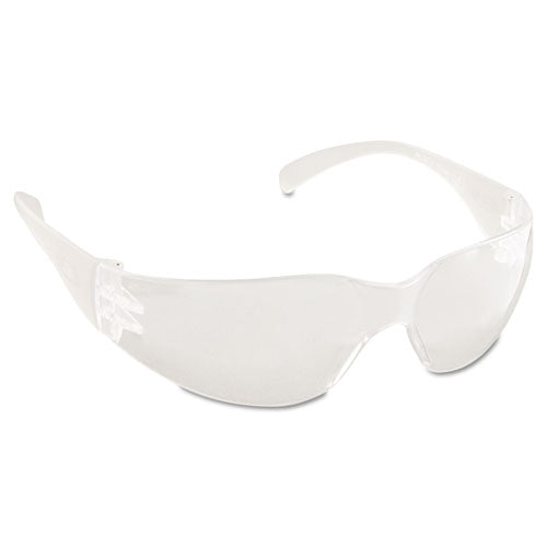 Virtua Protective Eyewear, Clear Frame, Clear Anti-Fog Lens-(MMM113290000020)