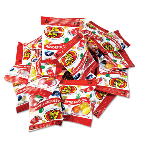 Jelly Beans, Assorted Flavors, 300/Carton-(OFX72692)