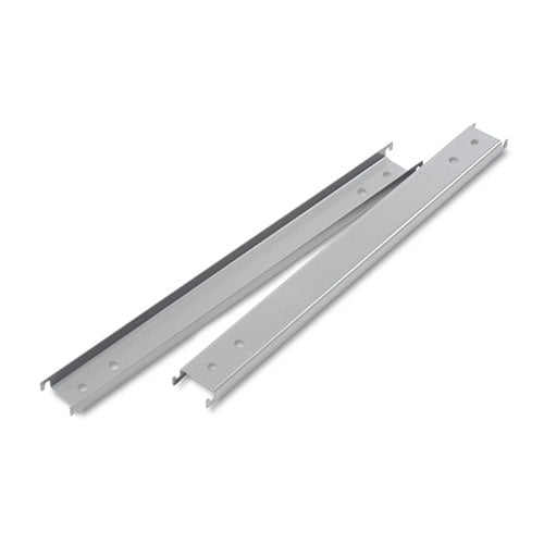 Three Row Hangrails for Alera 42" Wide Lateral Files, Aluminum, 2/Pack-(ALELF42)