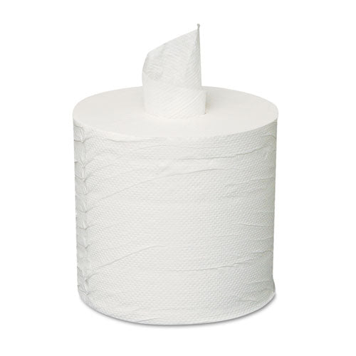 Centerpull Towels, 2-Ply, 7.3" x 500 ft, White, 600 Roll, 6 Rolls/Carton-(GEN203)