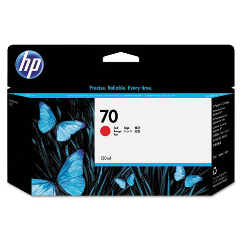 HP 70, (C9456A) Red Original Ink Cartridge-(HEWC9456A)