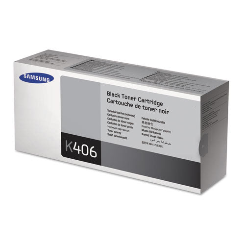SU122A (CLT-K406S) Toner, 1,500 Page-Yield, Black-(HEWSU122A)