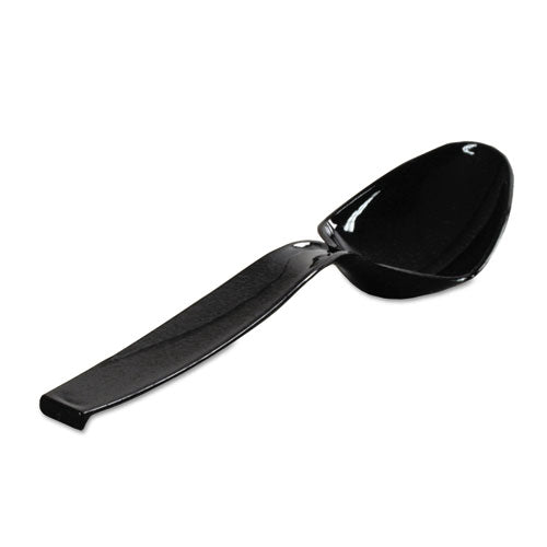 Plastic Spoons, 9 Inches, Black, 144/Case-(WNAA7SPBL)