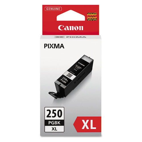 6432B001 (PGI-250XL) ChromaLife100+ High-Yield Ink, 500 Page-Yield, Black-(CNM6432B001)