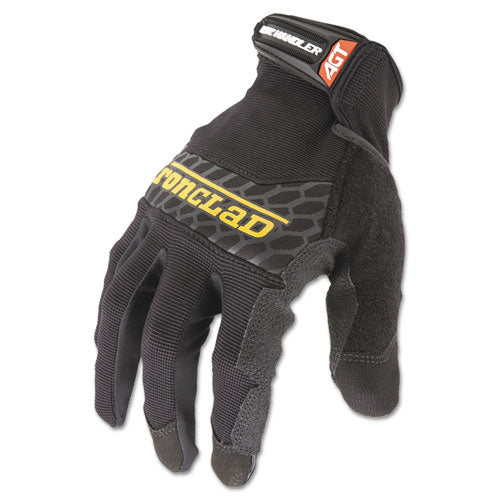 Box Handler Gloves, Black, Medium, Pair-(IRNBHG03M)