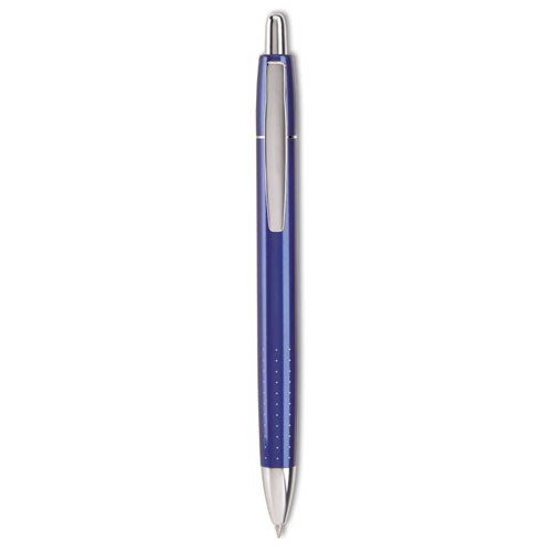 Axiom Premium Ballpoint Pen, Retractable, Medium 1 mm, Blue Ink, Cobalt Blue Barrel-(PIL90061)