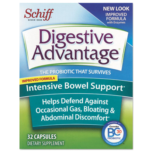 Probiotic Intensive Bowel Support Capsule, 32 Count-(DVA00116)