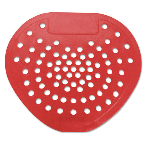 Health Gards Vinyl Urinal Screen, Cherry Scent, 7.75 x 6.88, Red, Dozen-(HOS03901)