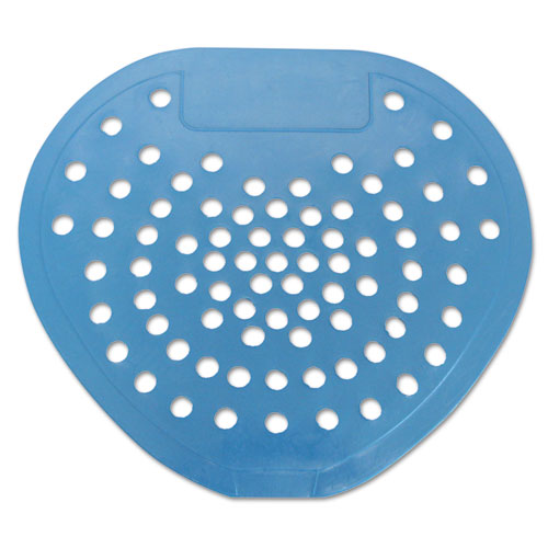 Health Gards Vinyl Urinal Screen, Mint Scent, 7.75 x 6.88, Blue, Dozen-(HOS03904)