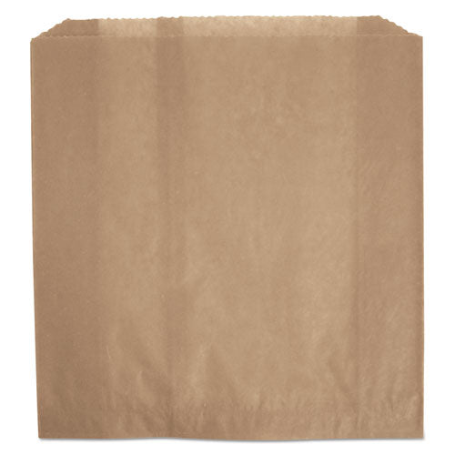 Waxed Napkin Receptacle Liners, 2.75" x 8.5", Brown, 250/Carton-(RCP6141)