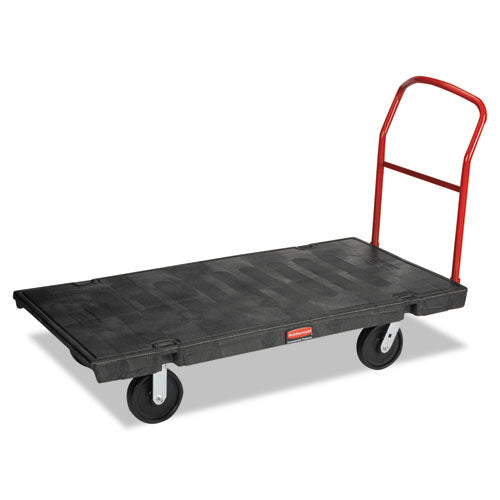 Platform Truck, 2,000 lb Capacity, 30 x 60 x 7, Black-(RCP4471BLA)