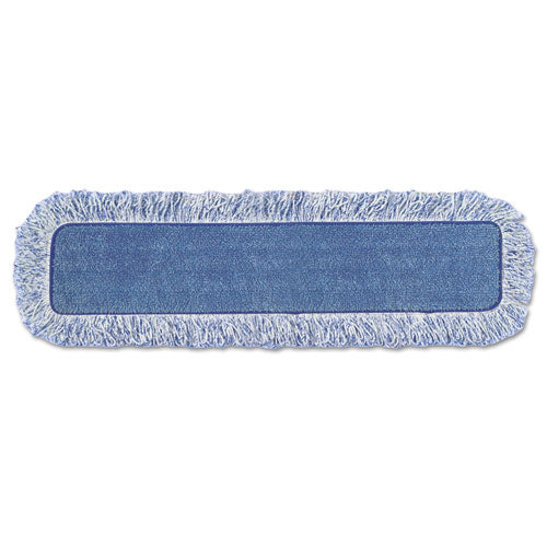 High Absorbency Mop Pad, Nylon/Polyester Microfiber, 18" Long, Blue-(RCPQ41600CT)