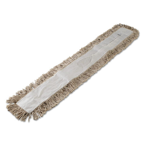 Mop Head, Dust, Cotton, 48 x 3, White-(BWK1048)