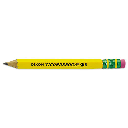 Golf Pencils, HB (#2), Black Lead, Yellow Barrel, 72/Box-(DIX13472)