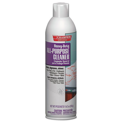 Heavy-Duty All-Purpose Cleaner/Degreaser, 18 oz Aerosol Spray, 12/Carton-(CHP5161)