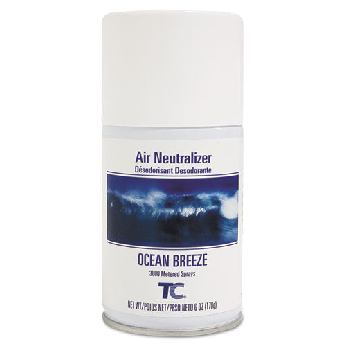 TC Standard Aerosol Refill, Ocean Breeze, 6 oz Aerosol Spray, 12/Carton-(RCP4015471)