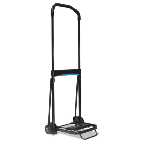 Ultra-Lite Folding Cart, 150 lb Capacity, 9.75 x 11 Platform, Black-(KTKLGLC110)