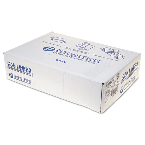 Low-Density Commercial Can Liners, 60 gal, 1.15 mil, 38" x 58", Clear, 20 Bags/Roll, 5 Rolls/Carton-(IBSSLW3858SPNS)