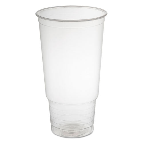 Polypropylene Cups, Cold Cups, 32 oz, Clear, 25/Bag, 20 Bags/Carton-(DCC32P)