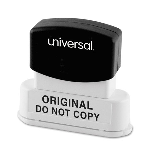 Recycled Custom Micropore Stamp, Preinked, 2 x 0.5-(UNV10024GN)