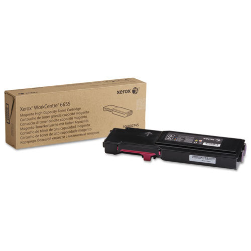 106R02745 Toner, 7,500 Page-Yield, Magenta-(XER106R02745)