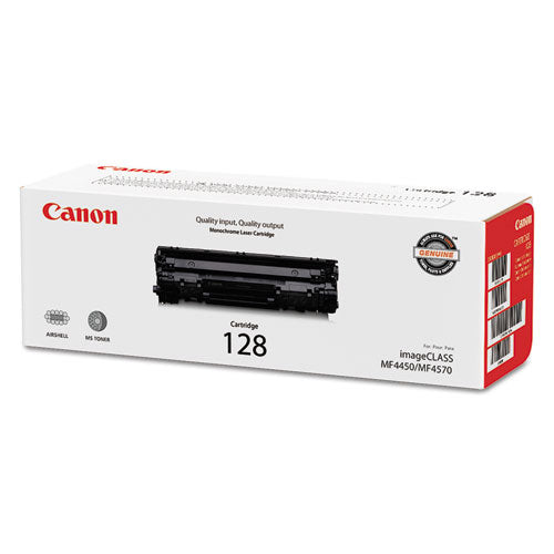 3500B001 (128) Toner, 2,100 Page-Yield, Black-(CNM3500B001)