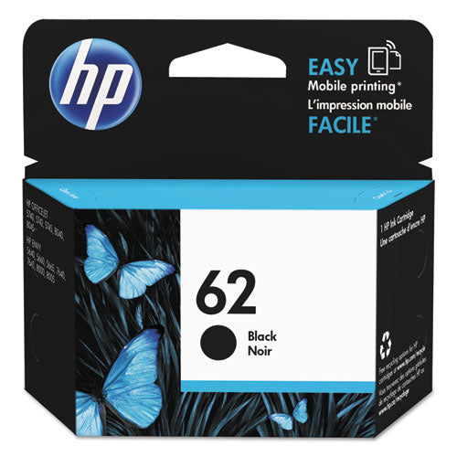 HP 62, (C2P04AN) Black Original Ink Cartridge-(HEWC2P04AN)