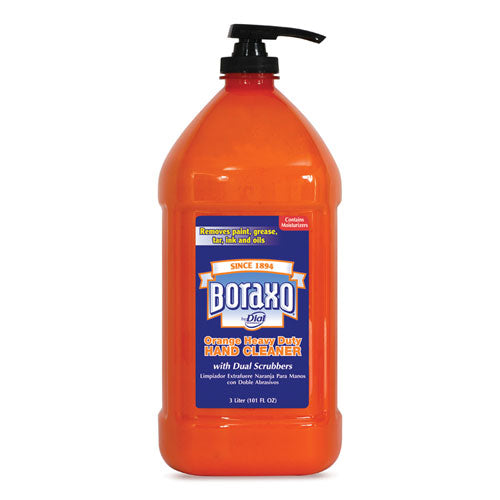 Orange Heavy Duty Hand Cleaner, 3 L Pump Bottle-(DIA06058)