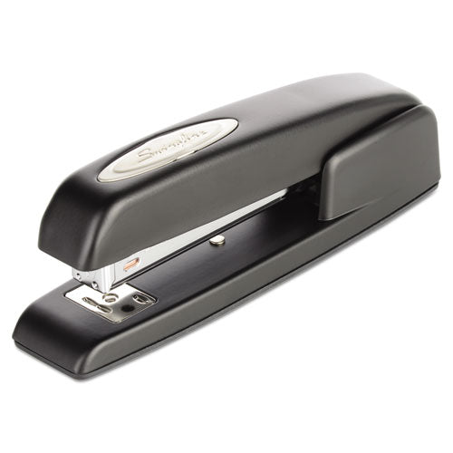 747 Business Full Strip Desk Stapler, 25-Sheet Capacity, Black-(SWI74741)