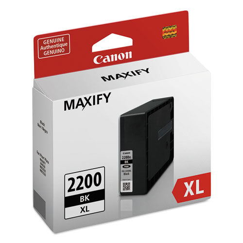 9255B001 (PGI-2200XL) High-Yield Ink, 2,500 Page-Yield, Black-(CNM9255B001)