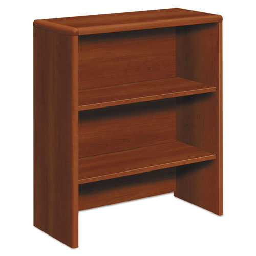 10700 Series Bookcase Hutch, 32.63w x 14.63d x 37.13h, Cognac-(HON107292CO)