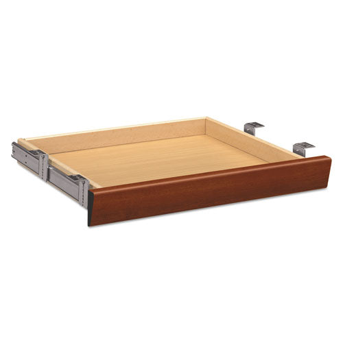 Laminate Angled Center Drawer, 22w x 15.38d x 2.5h, Cognac-(HON1522CO)