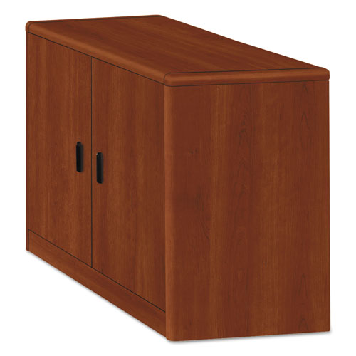 10700 Series Locking Storage Cabinet, 36w x 20d x 29.5h, Cognac-(HON107291CO)