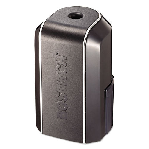 Vertical Battery Pencil Sharpener, Battery-Powered, 3 x 3 x 5.13, Black-(BOSBPS3VBLK)