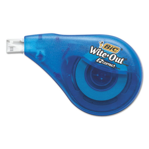 Wite-Out EZ Correct Correction Tape, Non-Refillable, Blue Applicator, 0.17" x 472"-(BICWOTAPP11)