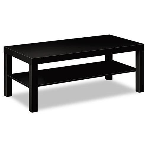 Laminate Occasional Table, Rectangular, 42w x 20d x 16h, Black-(BSXBLH3160P)