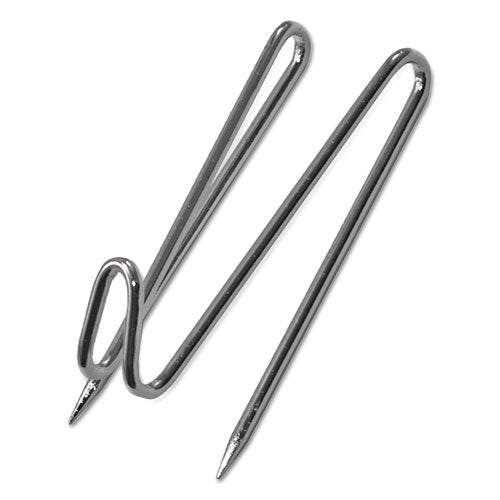 Panel Wall Wire Hooks, Silver, 25 Hooks/Pack-(AVT75370)