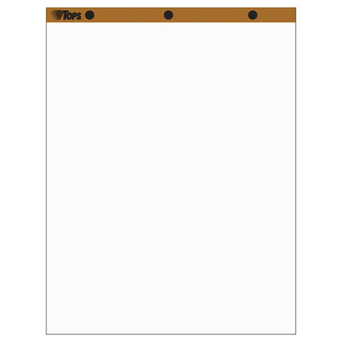 Easel Pads, Unruled, 27 x 34, White, 50 Sheets, 2/Carton-(TOP7903)