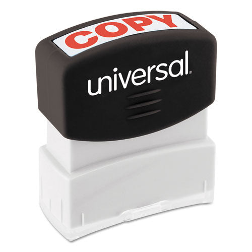 Message Stamp, COPY, Pre-Inked One-Color, Red-(UNV10048)