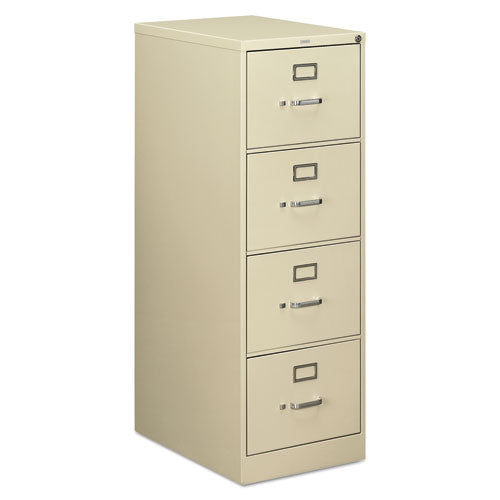 510 Series Vertical File, 4 Legal-Size File Drawers, Putty, 18.25" x 25" x 52"-(HON514CPL)