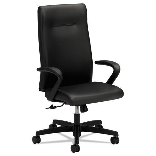 Ignition Series Executive High-Back Chair, Supports Up to 300 lb, 17.38" to 21.88" Seat Height, Black-(HONIE102SS11)