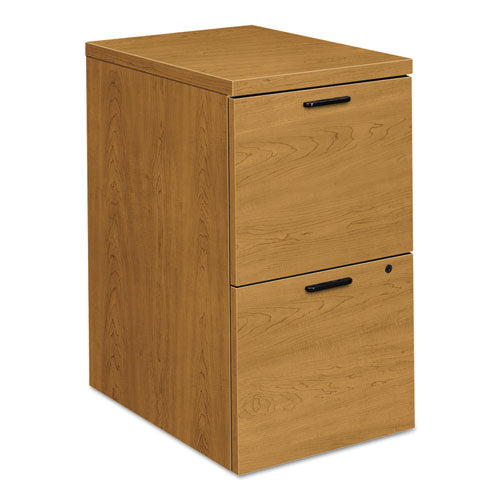 10500 Series Mobile Pedestal File, Left or Right, 2 Legal/Letter-Size File Drawers, Harvest, 15.75" x 22.75" x 28"-(HON105104CC)