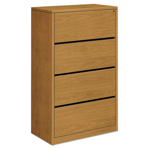 10500 Series Lateral File, 4 Legal/Letter-Size File Drawers, Harvest, 36" x 20" x 59.13"-(HON10516CC)